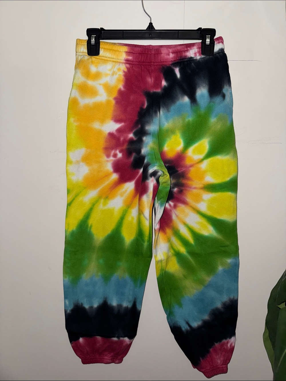 La Hearts Tie-Dye Joggers - Yellow, Green, Blue, Pink, Black